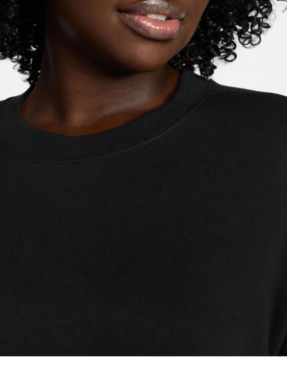 Women's Plus Size Fleece Sweatshirt with Long Sleeves 3X - Picture 3 of 9